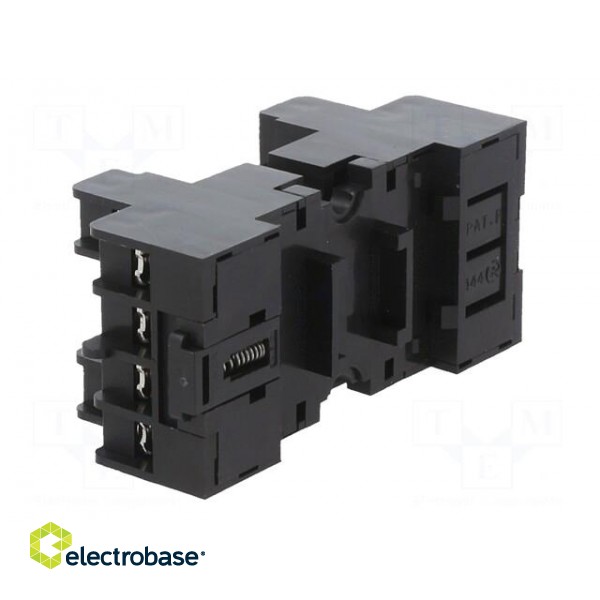 Socket | 7A | 250VAC | for DIN rail mounting | -40÷70°C | max.250VDC image 4