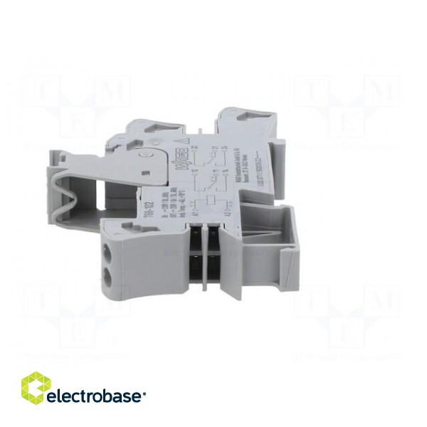 Socket | 8A | 300VAC | for DIN rail mounting | -40÷70°C | 86x54x15mm image 3