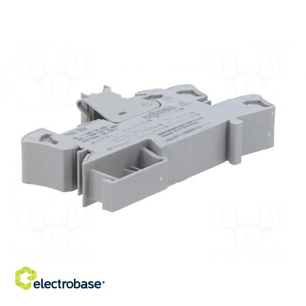 Socket | 8A | 300VAC | for DIN rail mounting | -40÷70°C | 86x54x15mm image 4