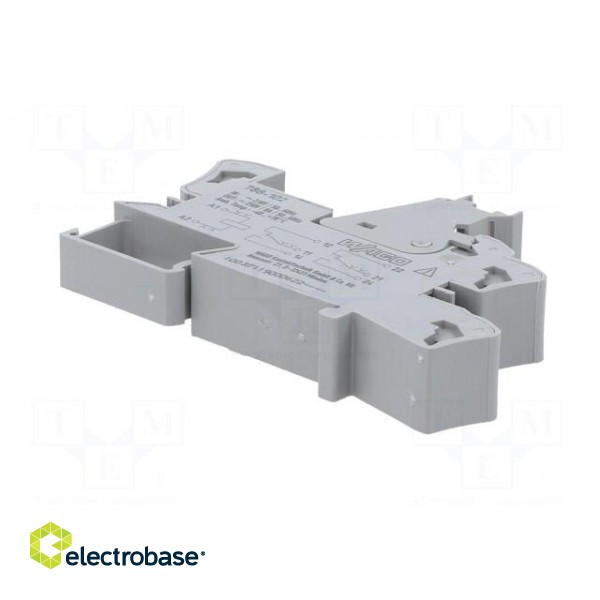 Socket | 8A | 300VAC | for DIN rail mounting | -40÷70°C | 86x54x15mm paveikslėlis 6