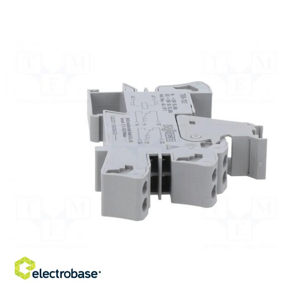 Socket | 8A | 300VAC | for DIN rail mounting | -40÷70°C | 86x54x15mm image 7