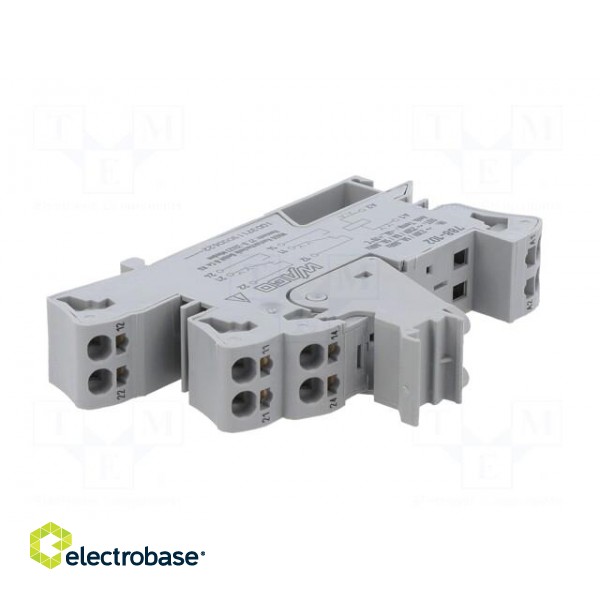 Socket | 8A | 300VAC | for DIN rail mounting | -40÷70°C | 86x54x15mm image 8