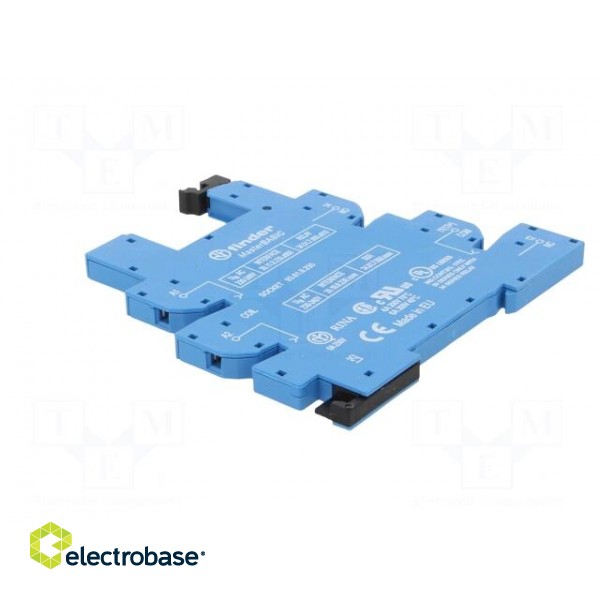 Socket | for DIN rail mounting | Series: 34.51 фото 4