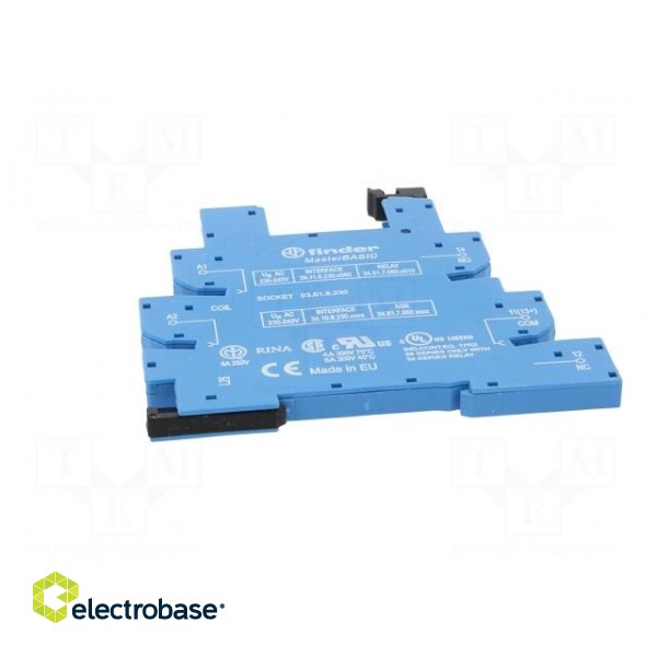 Socket | for DIN rail mounting | Series: 34.51 image 5
