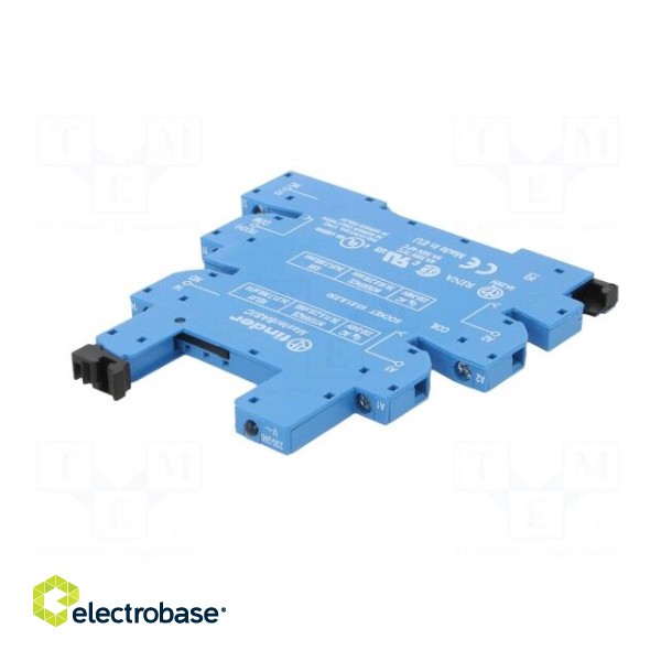 Socket | for DIN rail mounting | Series: 34.51 фото 2