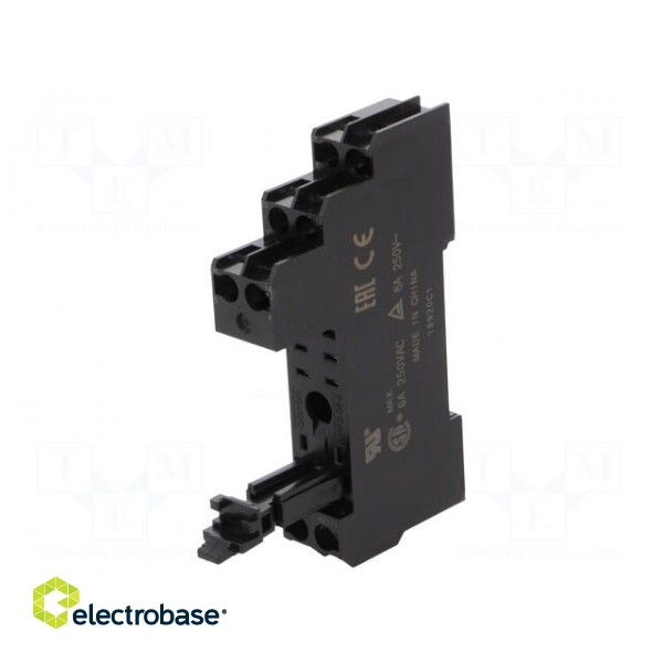 Socket | G2R-2-S | for DIN rail mounting | screw terminals image 1