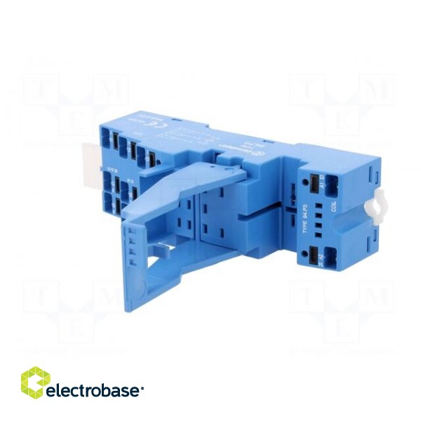 Socket | PIN: 11 | 10A | 250VAC | Mounting: DIN | Leads: spring clamps image 2
