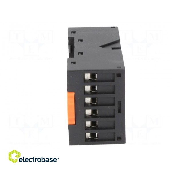 Socket | PIN: 11 | 10A | 250VAC | Mounting: DIN,on panel | Series: R15 фото 9