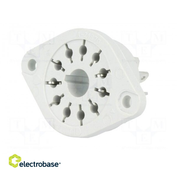 Socket | PIN: 11 | 10A | 250VAC | Mounting: on panel | Series: R15 image 2