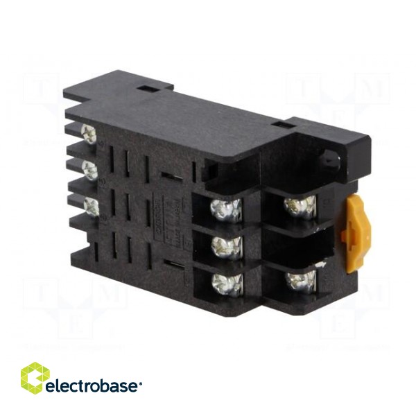 Socket | PIN: 11 | for DIN rail mounting | Series: LY3 image 2