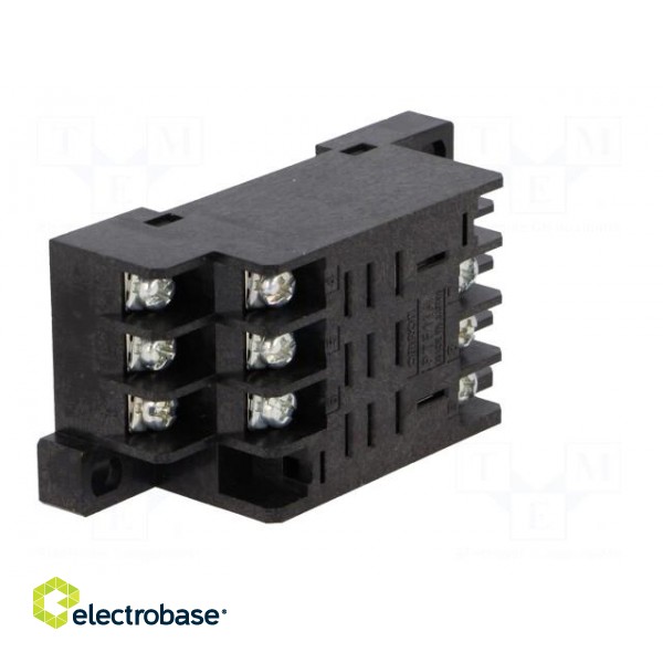 Socket | PIN: 11 | for DIN rail mounting | Series: LY3 image 8