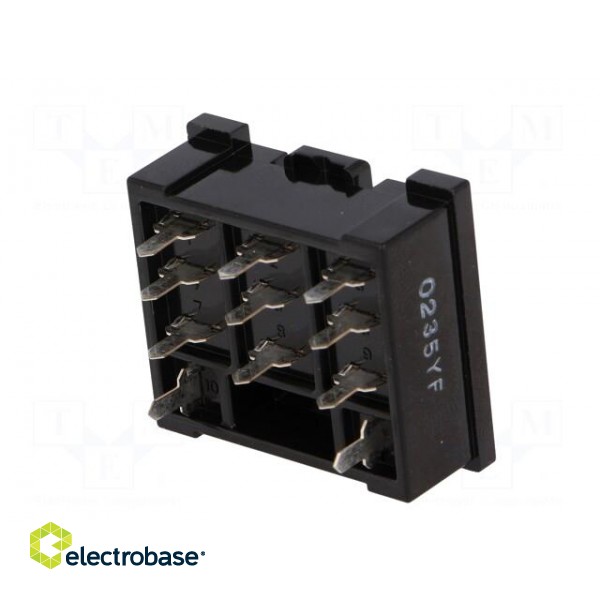 Socket | PIN: 11 | Mounting: PCB,soldered | Series: LY3 paveikslėlis 6
