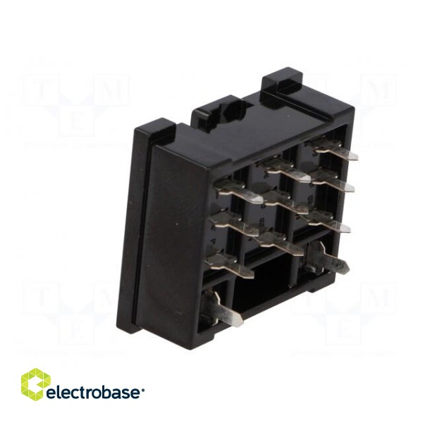 Socket | PIN: 11 | Mounting: PCB,soldered | Series: LY3 paveikslėlis 4
