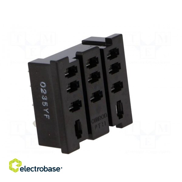 Socket | PIN: 11 | soldered,PCB | Series: LY3 image 8