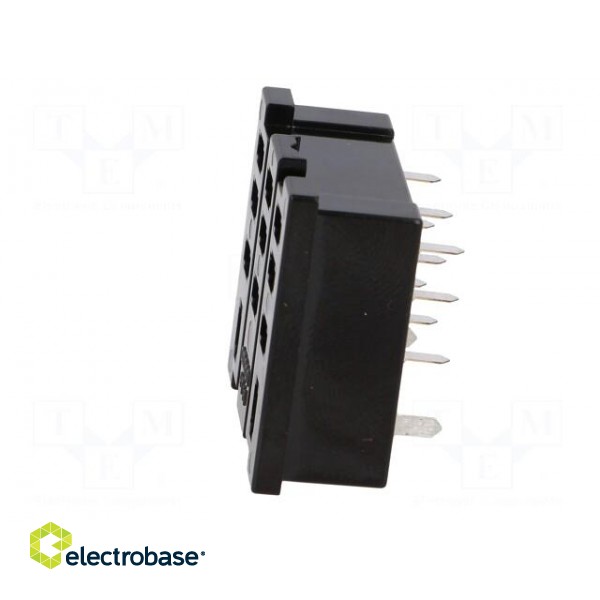 Socket | PIN: 11 | Mounting: PCB,soldered | Series: LY3 paveikslėlis 3