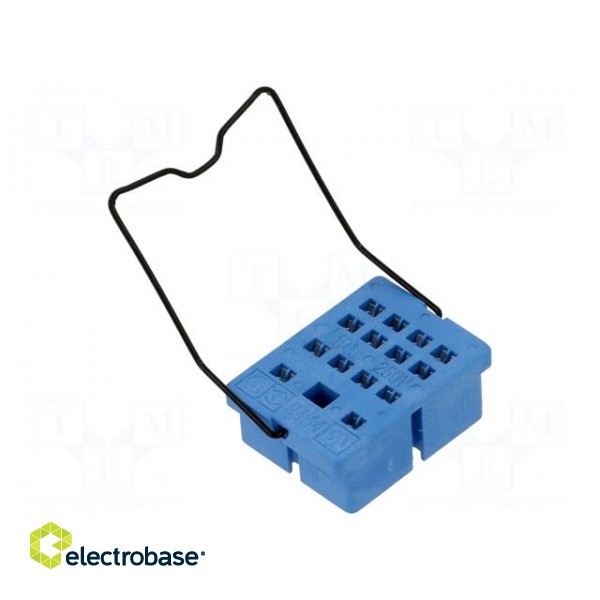 Socket | PIN: 14 | 10A | 250VAC | Application: 55.32,55.34 | -40÷70°C image 1