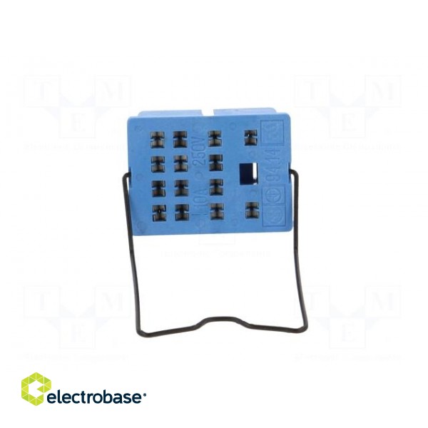 Socket | PIN: 14 | 10A | 250VAC | Application: 55.32,55.34 | -40÷70°C image 9