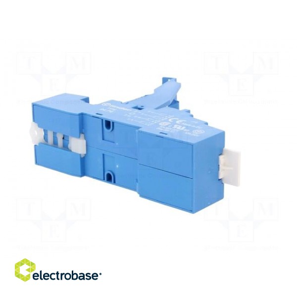 Socket | PIN: 14 | 10A | 250VAC | for DIN rail mounting | spring clamps image 6