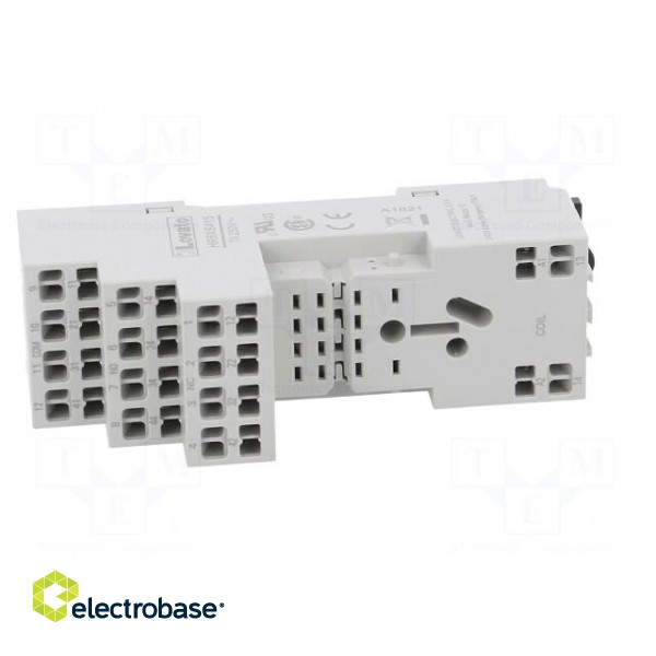 Socket | PIN: 14 | 10A | 250VAC | Mounting: DIN | Series: HR60 фото 9