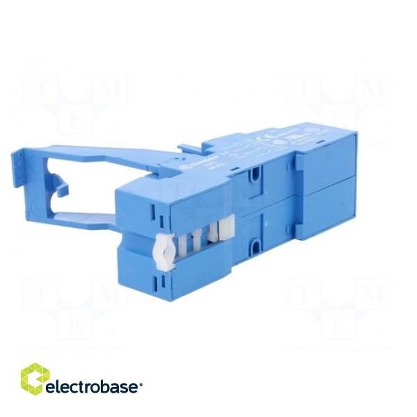 Socket | PIN: 14 | 10A | 250VAC | for DIN rail mounting | spring clamps image 4