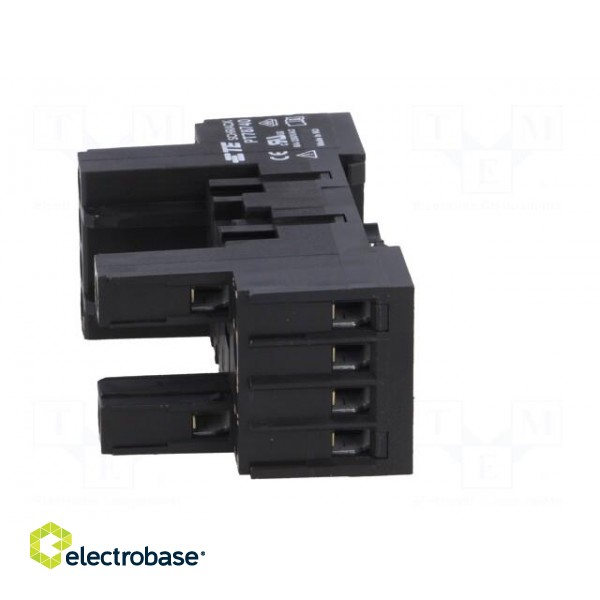 Socket | PIN: 14 | 12A | 250VAC | Mounting: DIN | Leads: screw terminals image 3