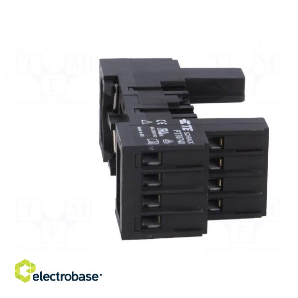 Socket | PIN: 14 | 12A | 250VAC | Mounting: DIN | Leads: screw terminals image 7