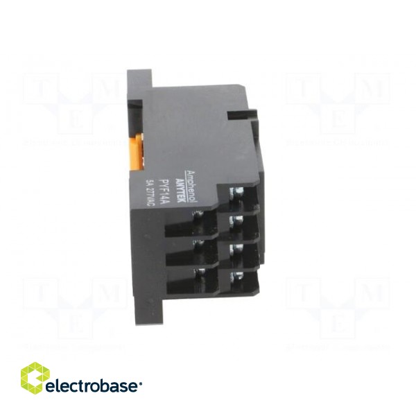 Socket | PIN: 14 | 5A | 277VAC | for DIN rail mounting | Series: AM4C image 7