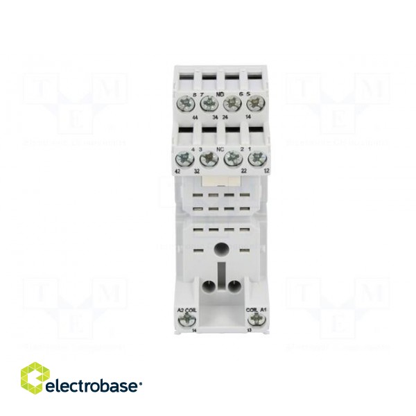 Socket | PIN: 14 | 6A | 250VAC | Application: T-R4 | Mounting: DIN фото 9