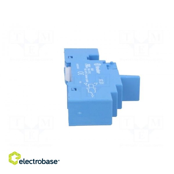 Socket | PIN: 5 | 10A | 250VAC | Mounting: DIN | Leads: spring clamps image 7