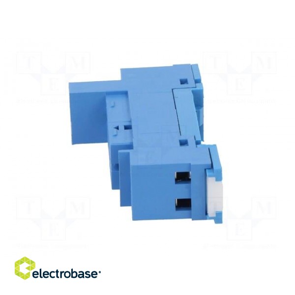 Socket | PIN: 5 | 10A | 250VAC | Mounting: DIN | Leads: screw terminals image 3