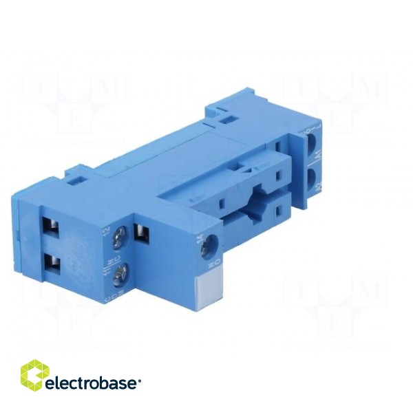 Socket | PIN: 5 | 10A | 250VAC | Mounting: DIN | Leads: screw terminals image 8