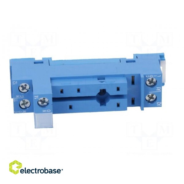 Socket | PIN: 5 | 10A | 250VAC | Mounting: DIN | Leads: screw terminals image 9