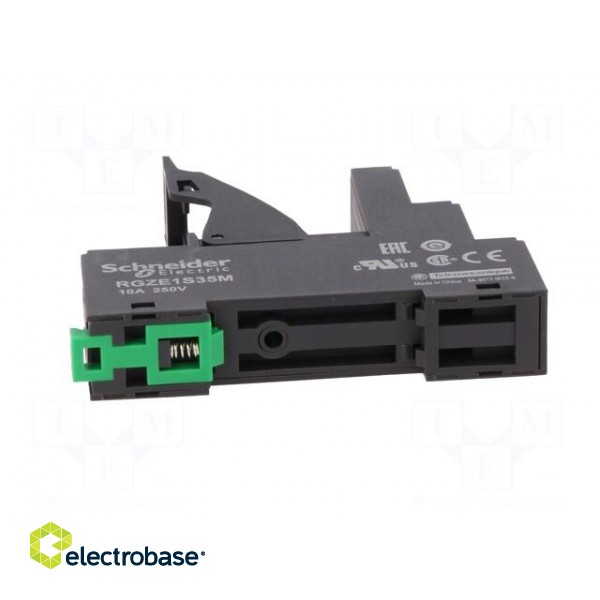 Socket | PIN: 5 | 10A | 250VAC | Mounting: DIN | Leads: screw terminals image 5
