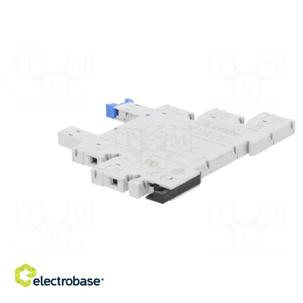Socket | PIN: 5 | 10A | 250VAC | for DIN rail mounting image 4