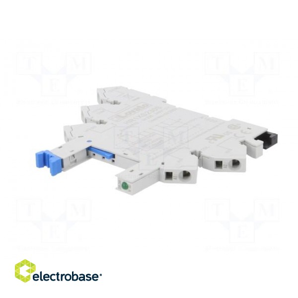 Socket | PIN: 5 | 10A | 250VAC | for DIN rail mounting image 2
