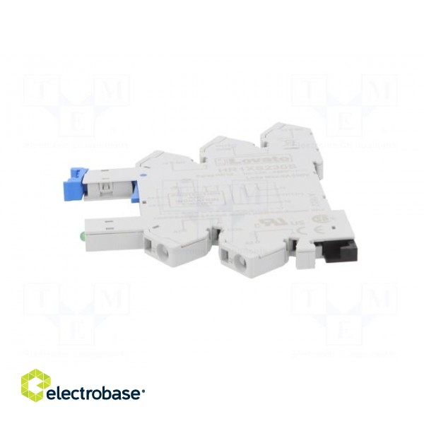 Socket | PIN: 5 | 10A | 250VAC | for DIN rail mounting image 3