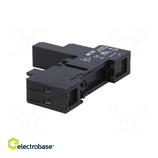 Socket | PIN: 5 | 12A | 250VAC | H: 61mm | W: 15.5mm | Application: RT image 4