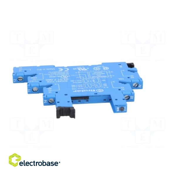 Socket | PIN: 5 | 6A | 250VAC | for DIN rail mounting | screw terminals фото 9