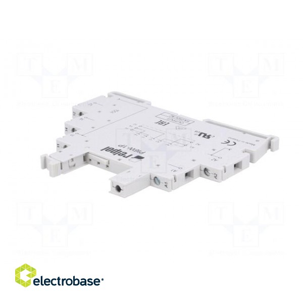 Socket | PIN: 5 | 6A | 250VAC | for DIN rail mounting | screw terminals image 2