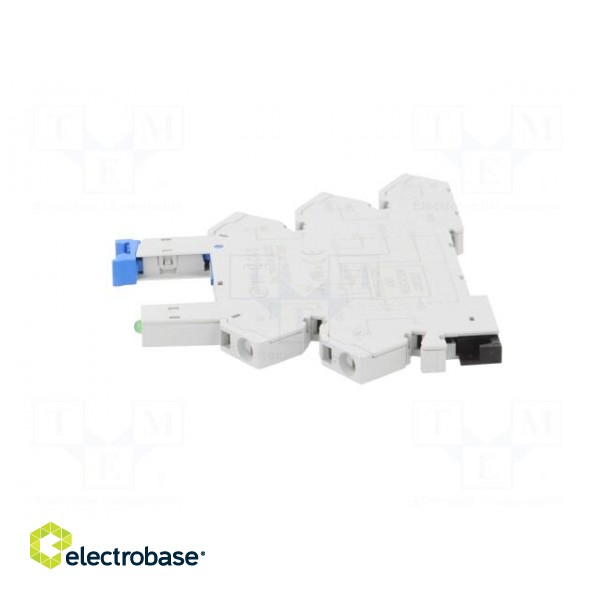 Socket | PIN: 5 | 6A | 250VAC | for DIN rail mounting | spring clamps image 3
