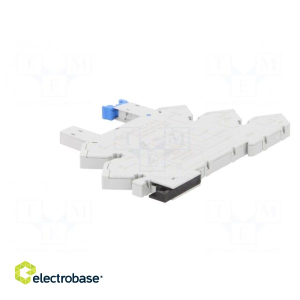Socket | PIN: 5 | 6A | 250VAC | for DIN rail mounting | spring clamps image 4