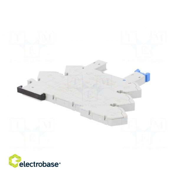 Socket | PIN: 5 | 6A | 250VAC | for DIN rail mounting | spring clamps image 6