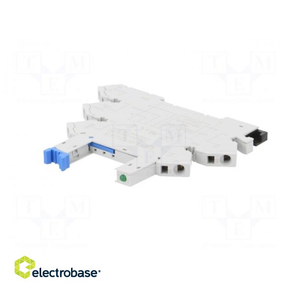 Socket | PIN: 5 | 6A | 250VAC | for DIN rail mounting | spring clamps image 2