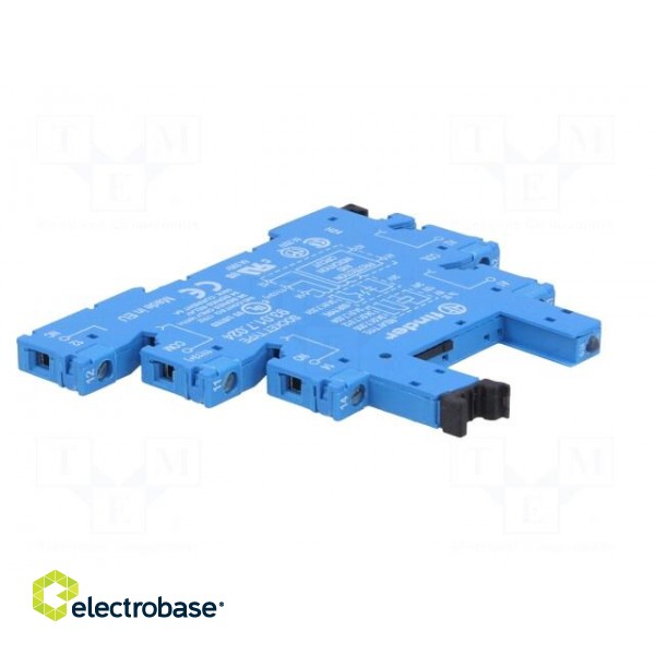 Socket | PIN: 5 | 6A | 250VAC | for DIN rail mounting | screw terminals image 8