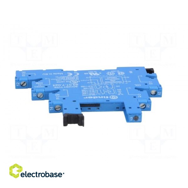 Socket | PIN: 5 | 6A | 250VAC | for DIN rail mounting | screw terminals image 9
