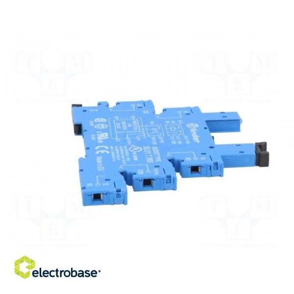 Socket | PIN: 5 | 6A | 250VAC | for DIN rail mounting | screw terminals фото 7