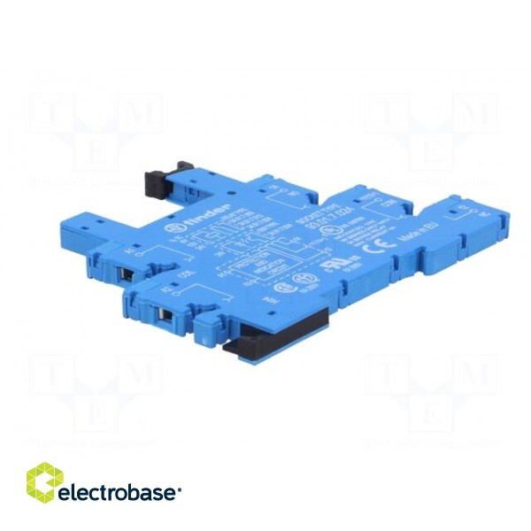 Socket | PIN: 5 | 6A | 250VAC | for DIN rail mounting | screw terminals image 4