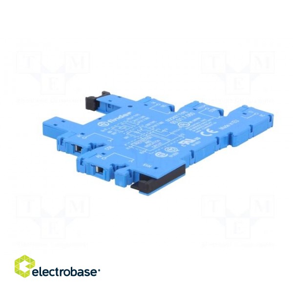 Socket | PIN: 5 | 6A | 250VAC | for DIN rail mounting | screw terminals image 4
