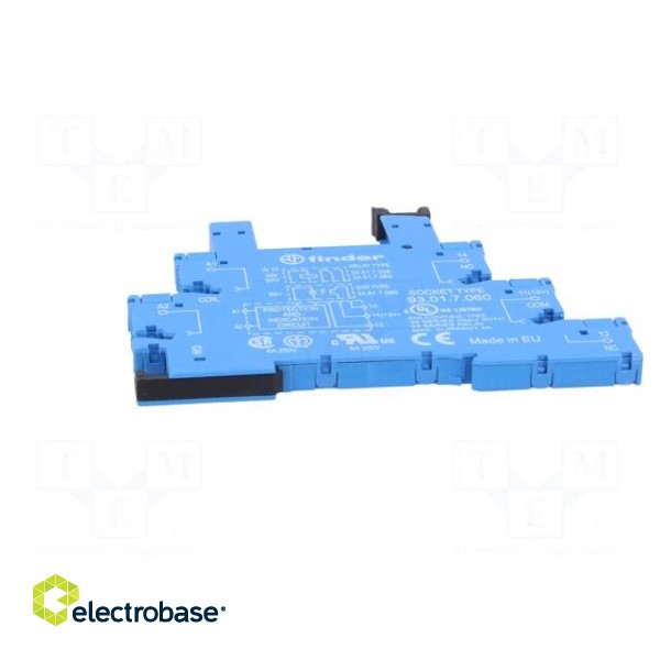 Socket | PIN: 5 | 6A | 250VAC | for DIN rail mounting | screw terminals фото 5