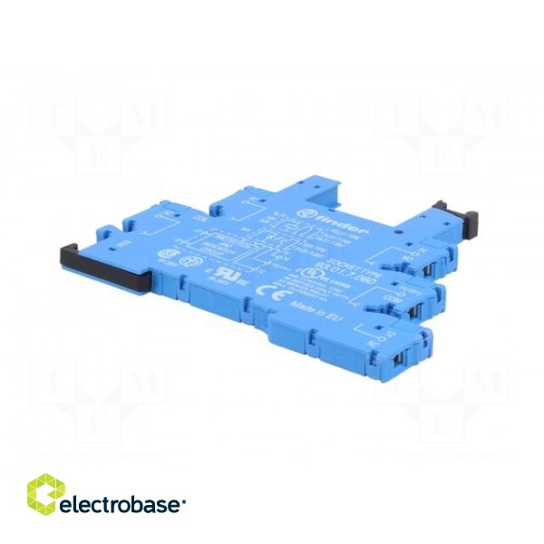 Socket | PIN: 5 | 6A | 250VAC | for DIN rail mounting | screw terminals фото 6